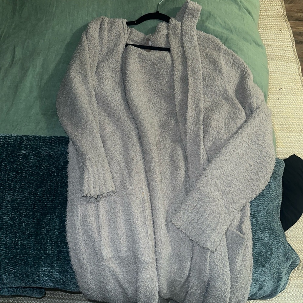 SKIMS COZY KNIT ROBE | STONE